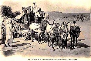 246- Aumale - Courrier de Bou-Saada